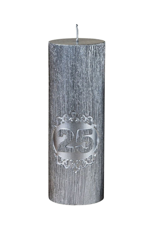 Jubiliejinė žvakė su ornamentu