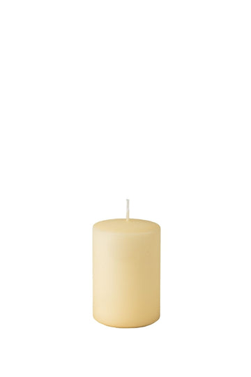 Kreminė cilindrinė žvakė 65/100 (20vnt.)