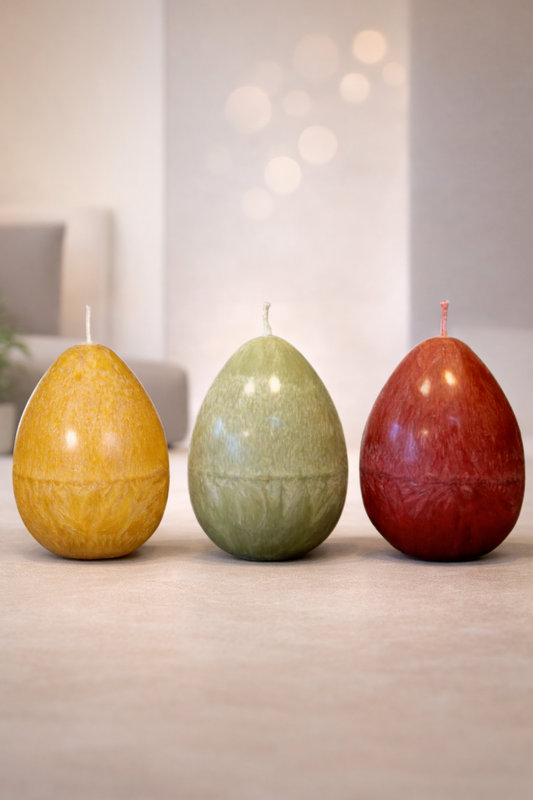 Velykinės žvakės – kiaušiniai