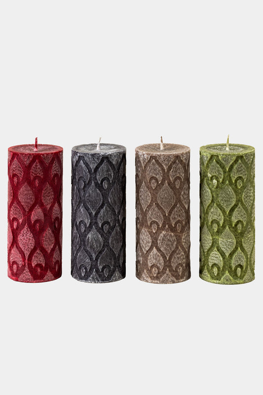 Kvepiančios žvakės namams (4 vnt.)