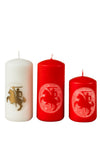 Žvakė su Vyčio ornamentu