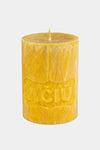 Cilindro formos kvepianti žvakė „Ačiū” 70/100 mm