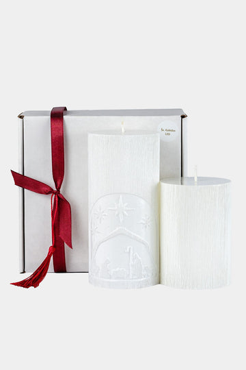 Kalėdinis prabangių žvakių rinkinys