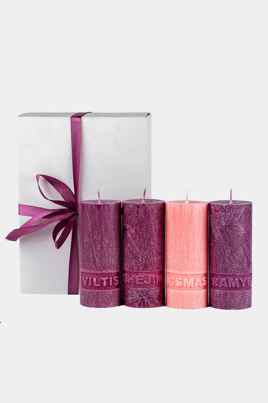 Dovanų rinkinys „Advento žvakės“
