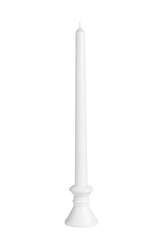 Žvakė "Klasika" balta 48 cm (16vnt.)