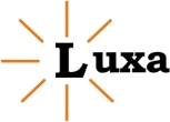 Luxa žvakės Logo